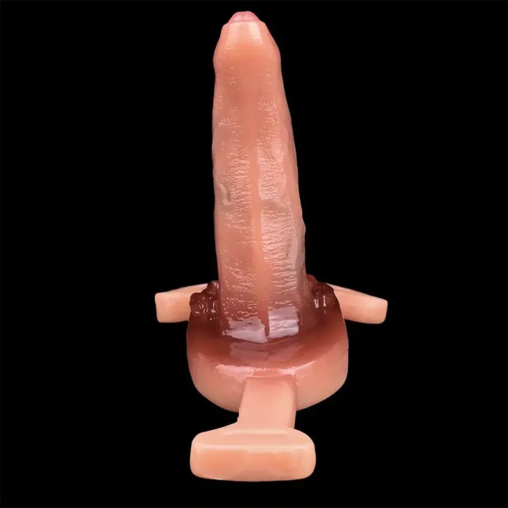 Wearable Strap-On Dildo 6 in - Strap On Dildo