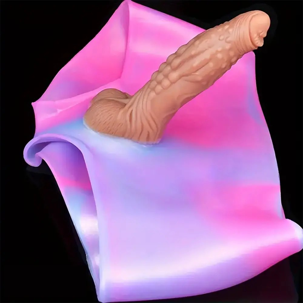 Wearable Strap-On Dildo Pants - Silicone Strap On Dildo