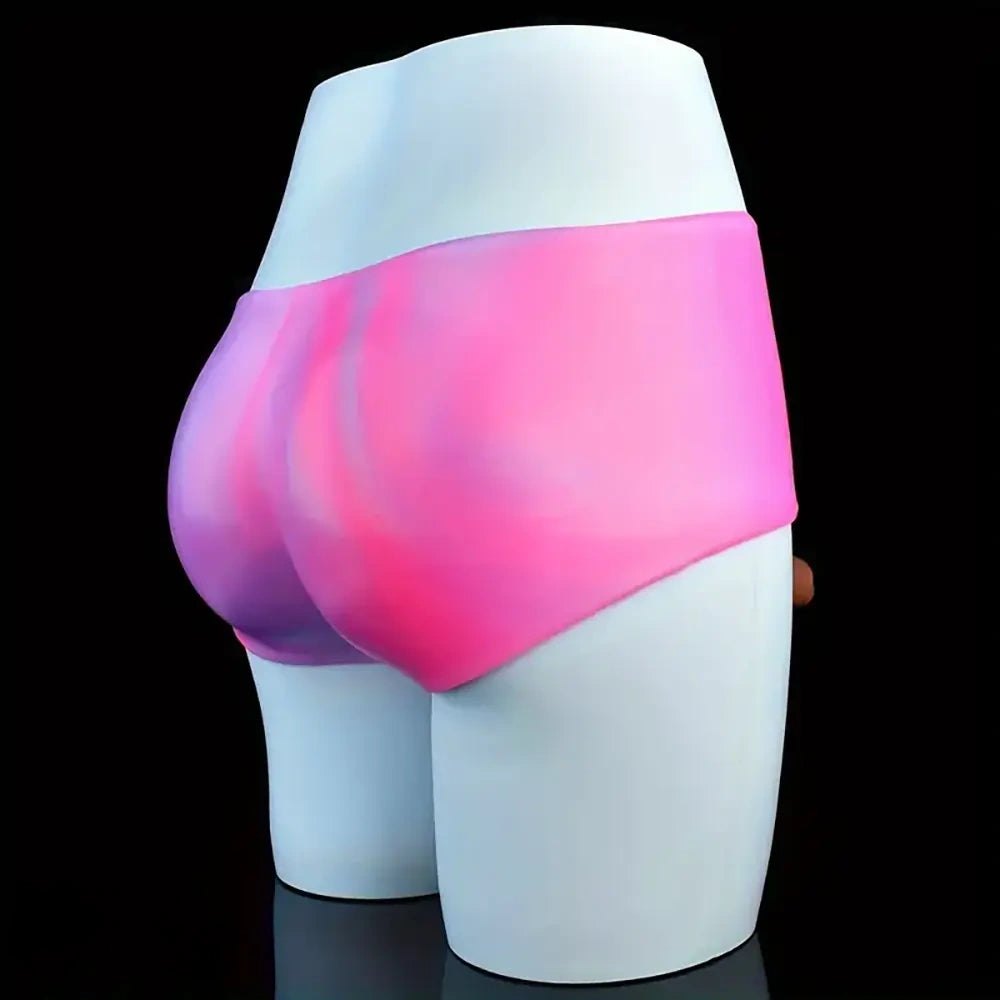 Wearable Strap-On Dildo Pants - Silicone Strap On Dildo