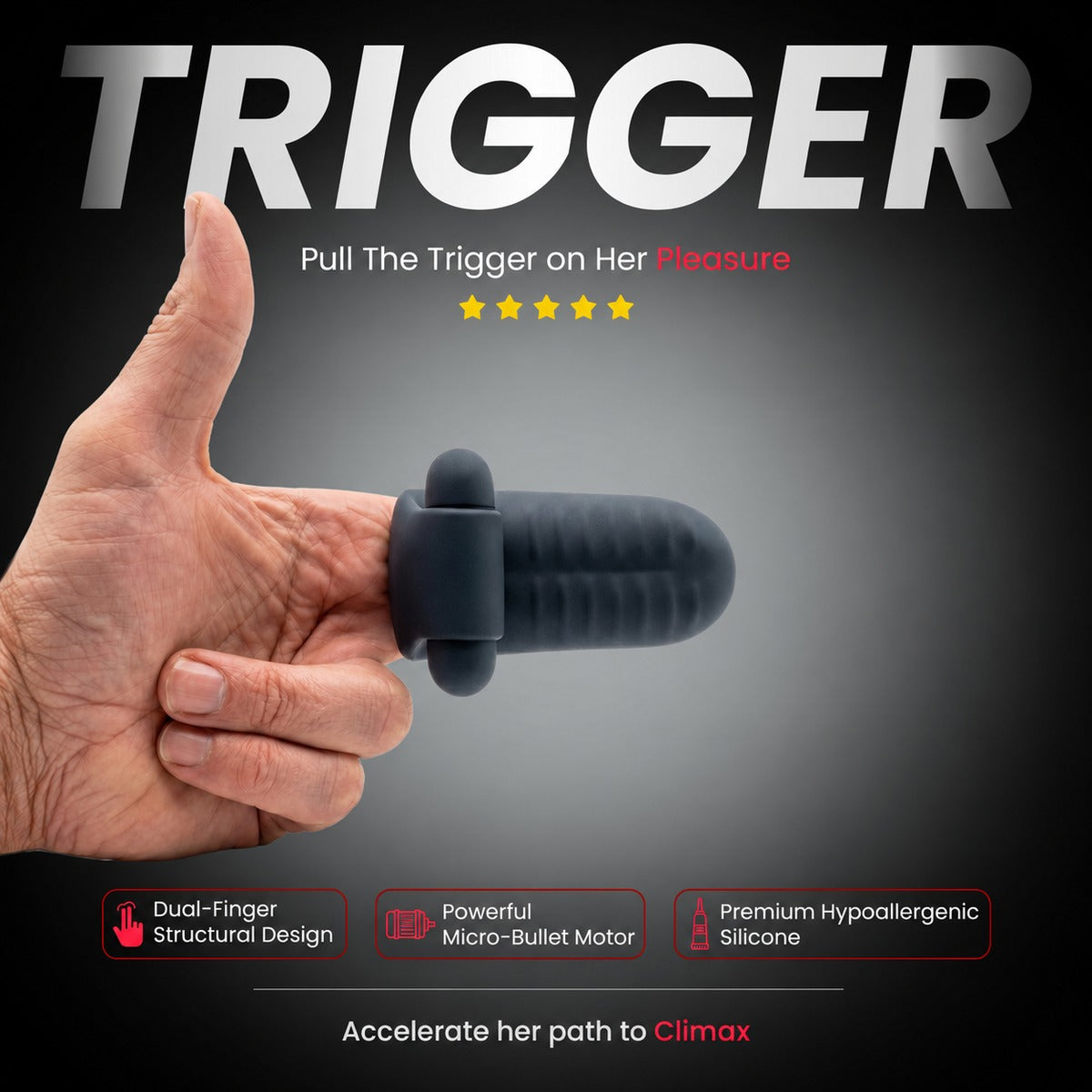 Trigger Finger Vibrator