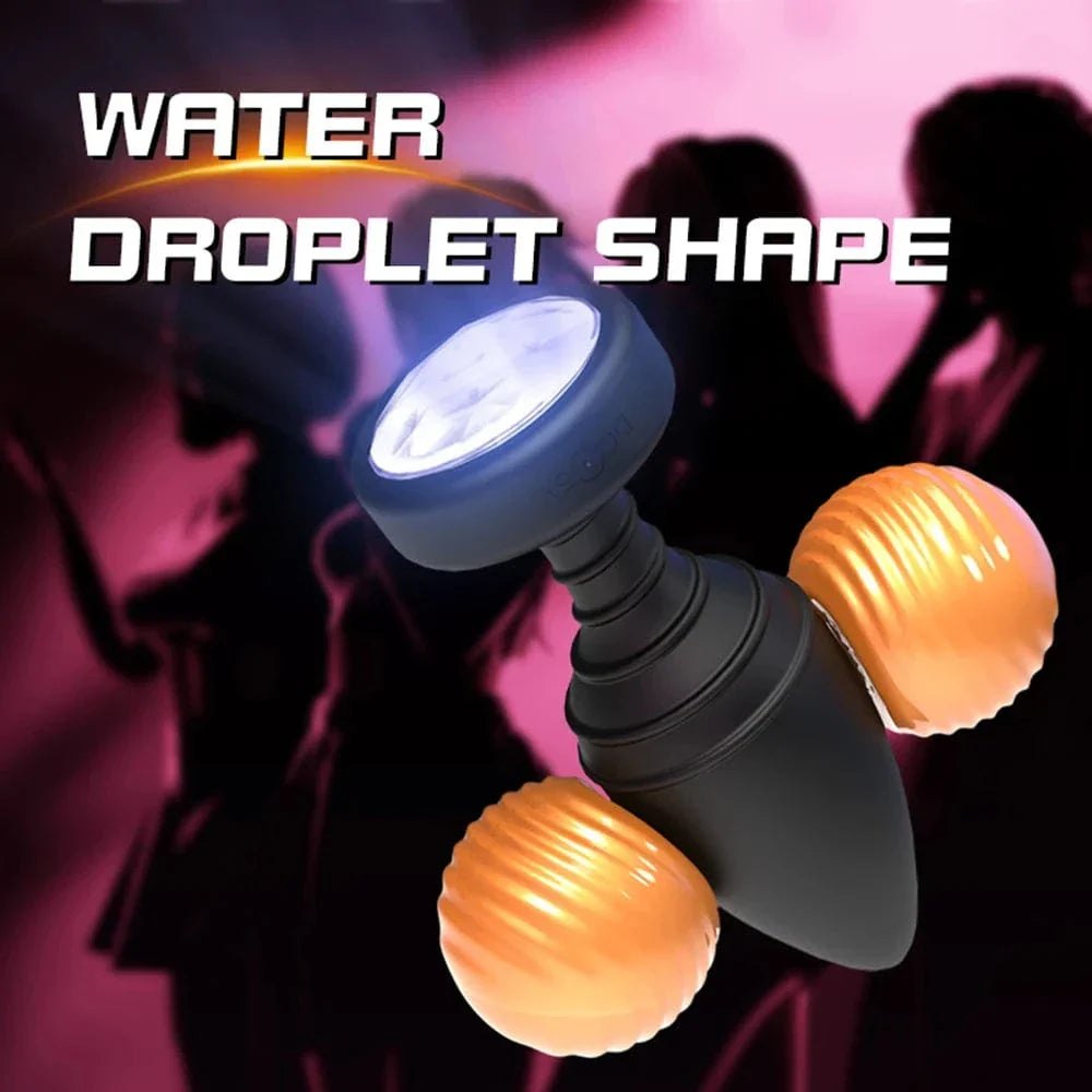 Wireless Remote Jeweled Anal Plug - Butt Plug