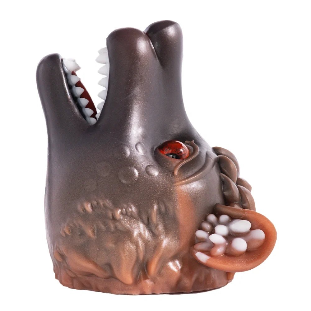 Wolf Head Pocket Pussy Open Jaw - Fantasy Animal Stroker