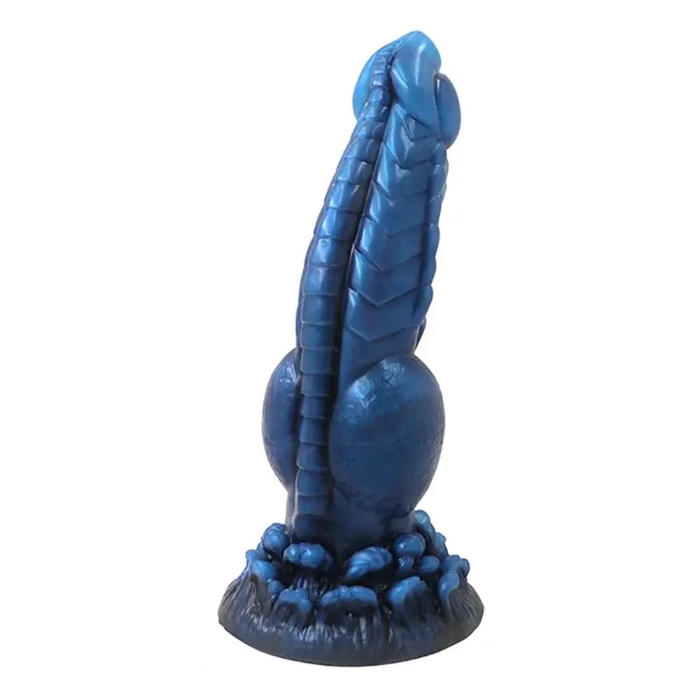 Wolf Knot Animal Dildo 8.66 in - Knotted Silicone Dog Dildo
