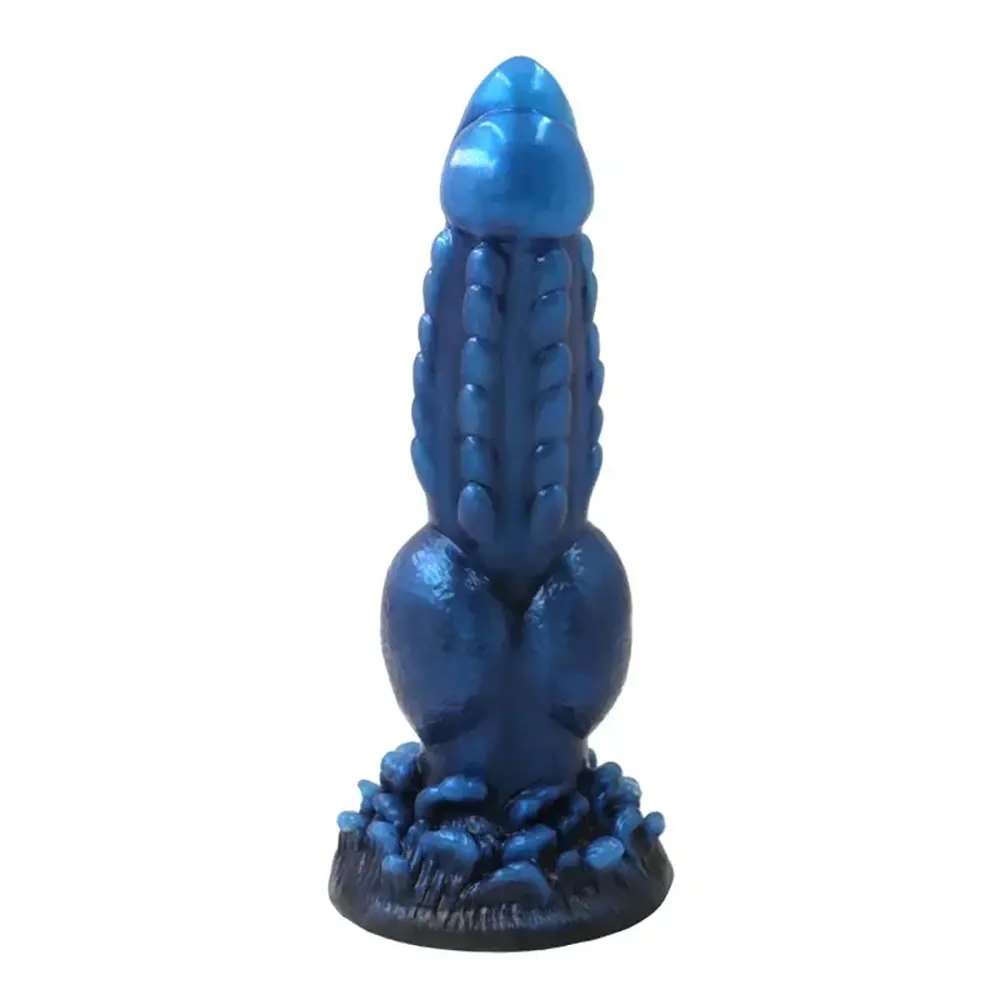 Wolf Knot Animal Dildo 8.66 in - Knotted Silicone Dog Dildo