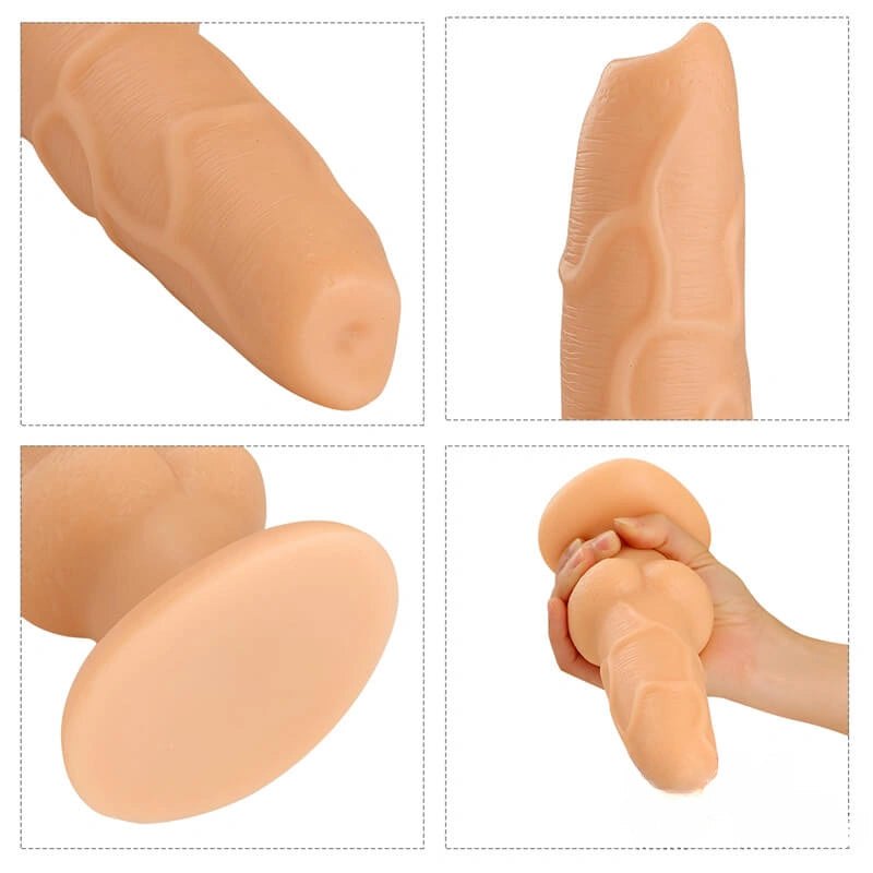 Wolf Style Animal Dildo - Realistic Wolf Knot Dildo