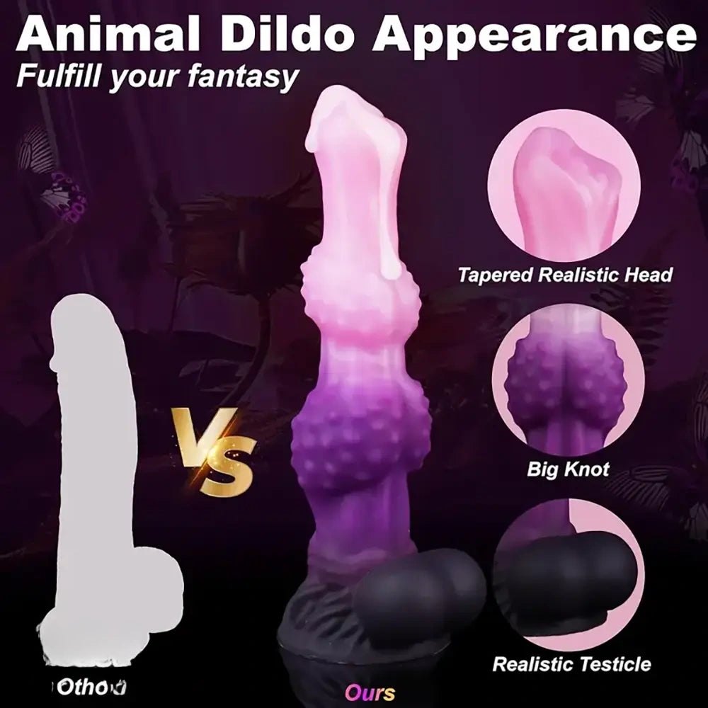 Wolf Tooth Monster Fantasy Dildo - Dragon Dildo Design