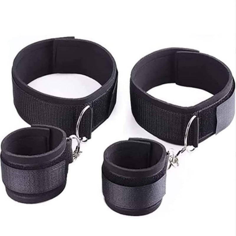 Wrist to Thigh Bondage Cuffs - adjustable sex restraints strap