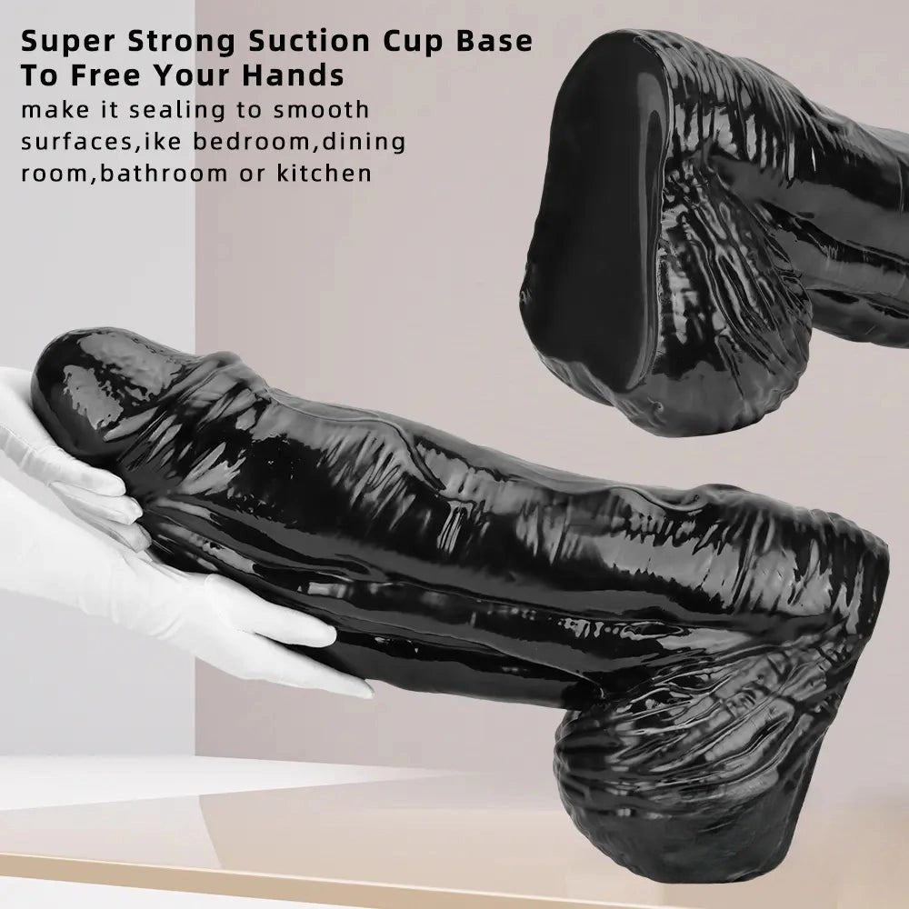 XL Realistic Thick Dildo - Lifelike Dual Density Dildo