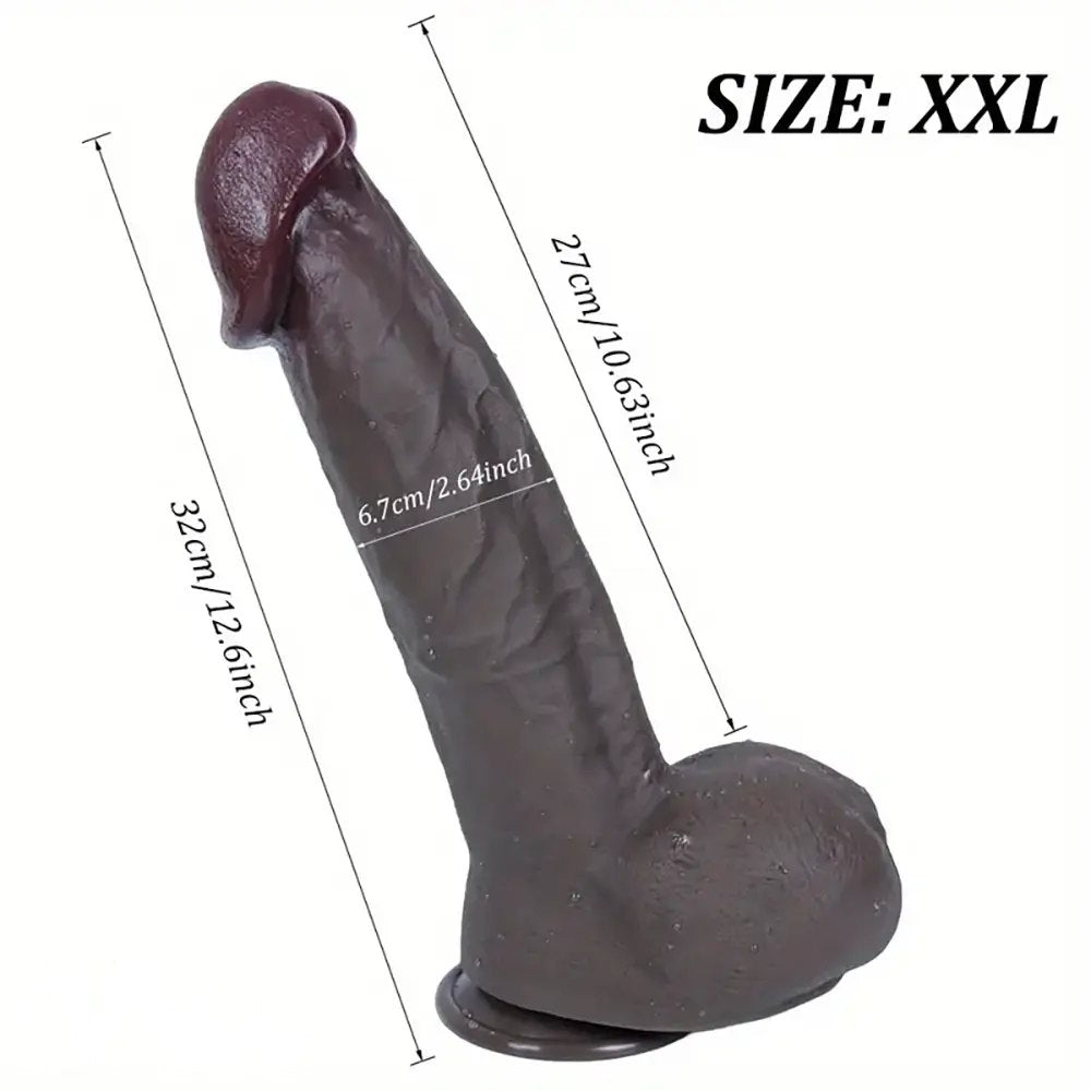 XXL Realistic Silicone Dildo - Big Realistic Sex Dildo