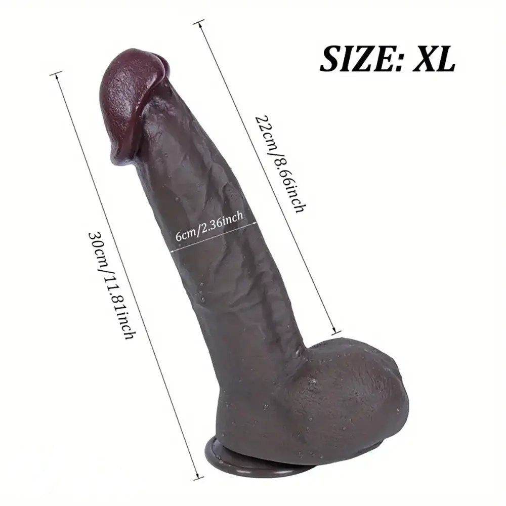 XXL Realistic Silicone Dildo - Big Realistic Sex Dildo