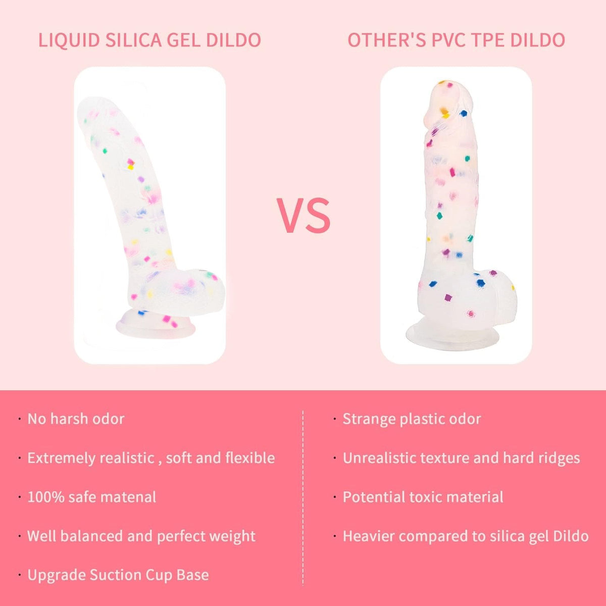 Yoga Wheel and Jelly Dildo Set - Couples Sex Machine Set