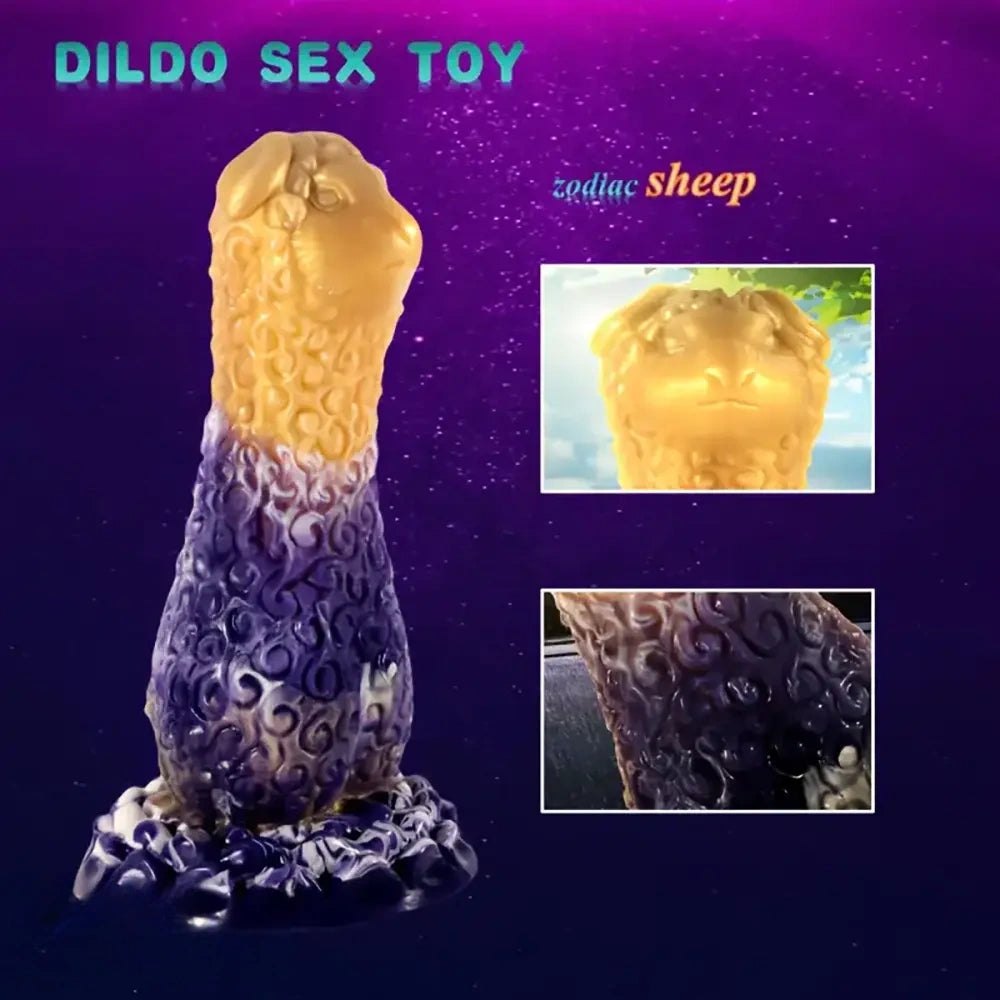 Zodiac Sheep Animal Dildo - Novelty Animal Dildo