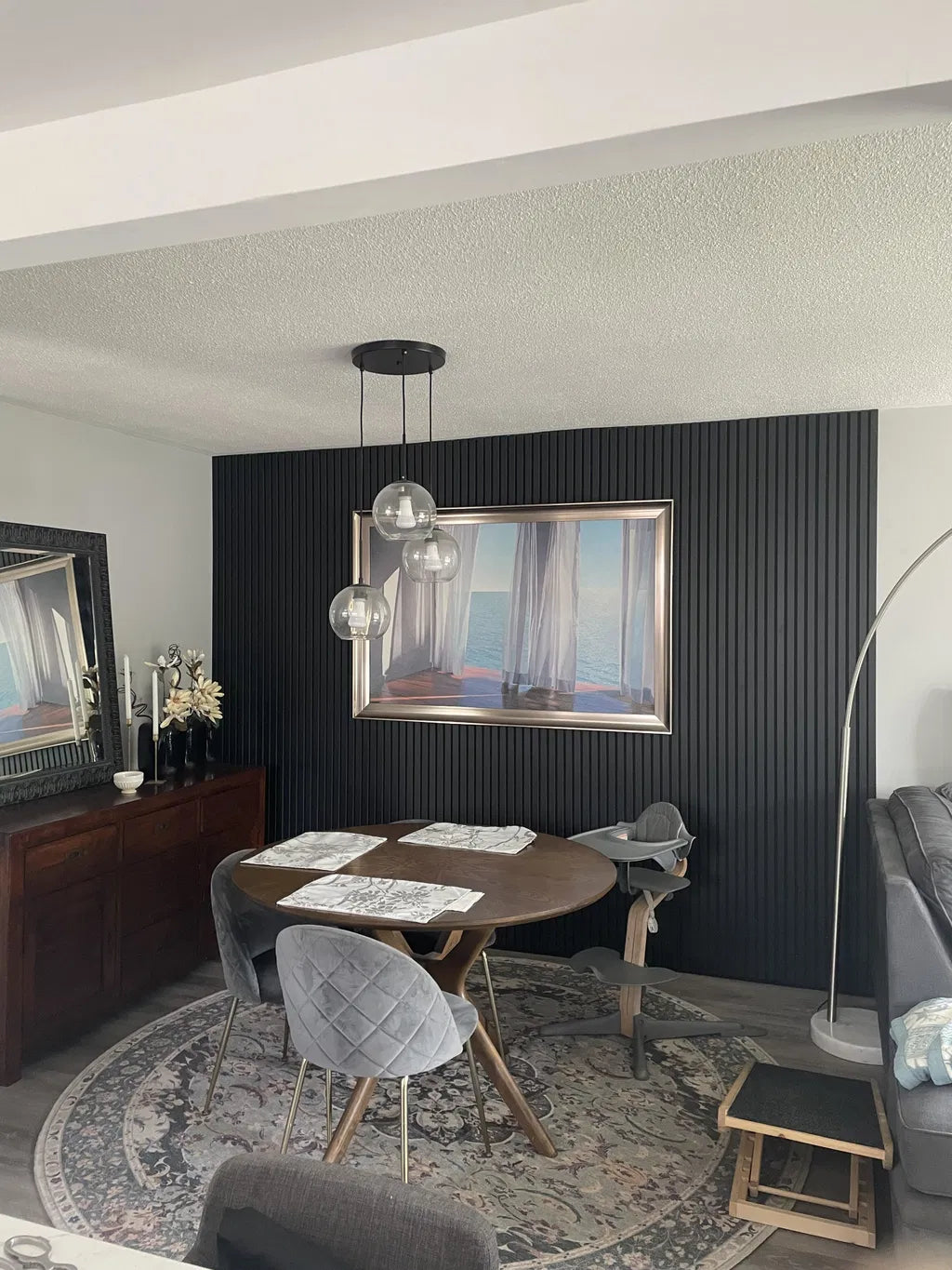 Colleen C.'s Charcoal Willow Panel project, from the Andor Willow source collection
