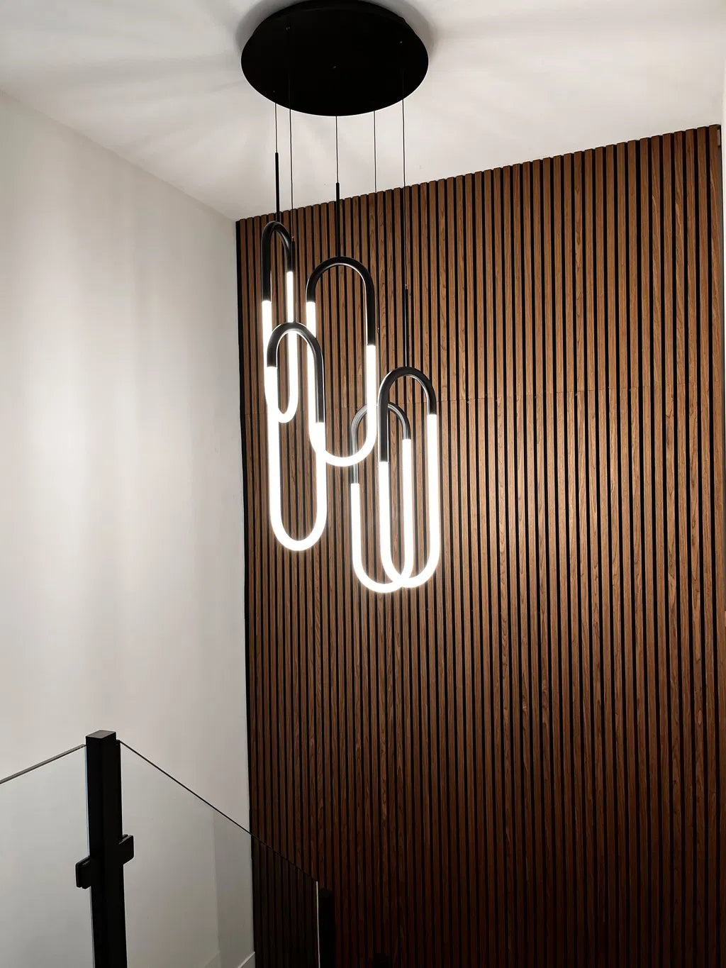 Customer's Walnut Willow Panel project, from the Andor Willow source collection